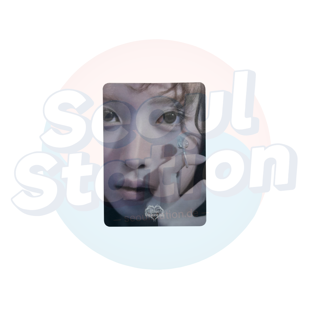 NMIXX - 1st Full Album 'BLUE VALENTINE' - APPLE MUSIC Magnet Jiwoo