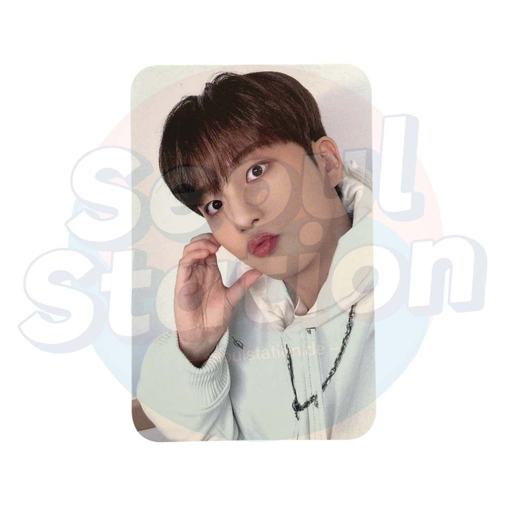 ATEEZ - THE WORLD EP.FIN : WILL - Soundwave 3rd Round Lucky Draw Photo Card (White Fit) Jongho