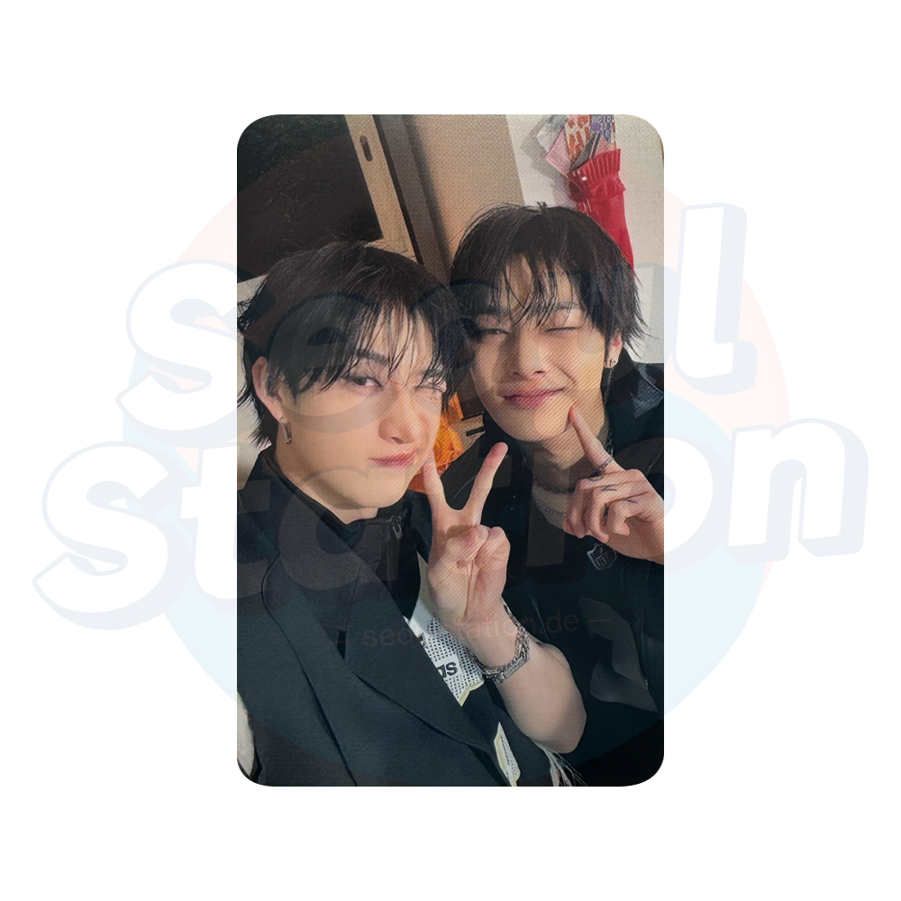 STRAY KIDS - 'KARMA' Pop-Up Store - SOUNDWAVE 2nd Round Lucky Draw Photocard - UNIT Ver. bang chan & i.n