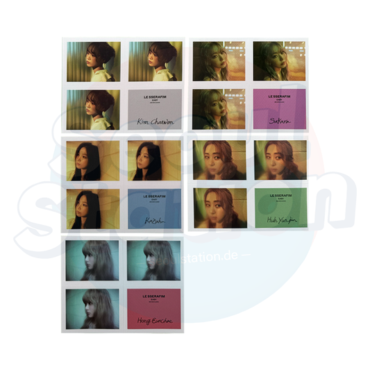 LE SSERAFIM - 3rd Mini Album: EASY - WEVERSE Mini Sticker