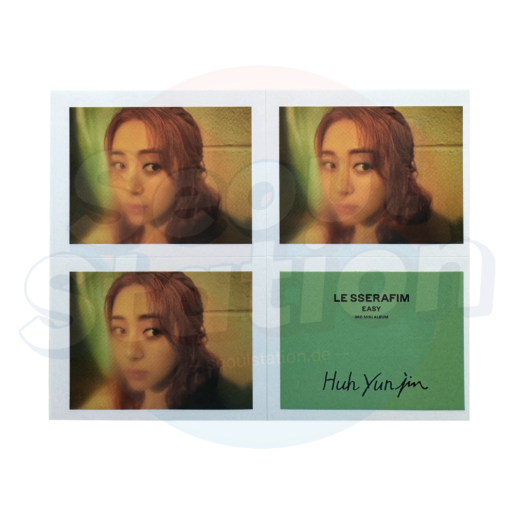 LE SSERAFIM - 3rd Mini Album: EASY - WEVERSE Mini Sticker yunjin