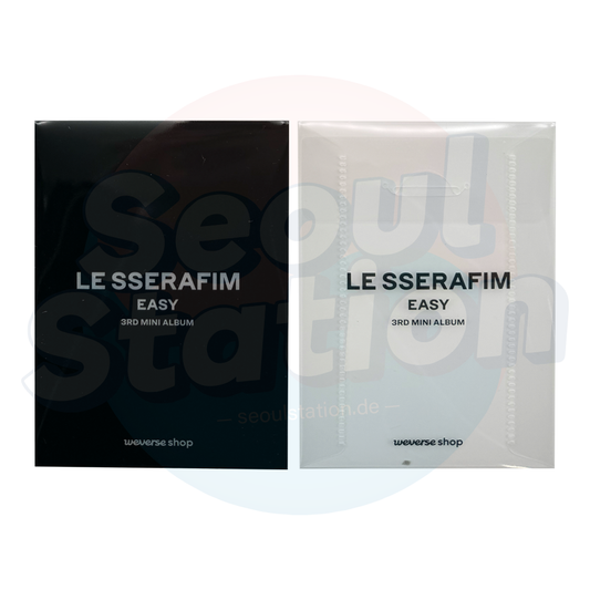 LE SSERAFIM - 3rd Mini Album: EASY - WEVERSE Ver. - WEVERSE Mini Pocket File