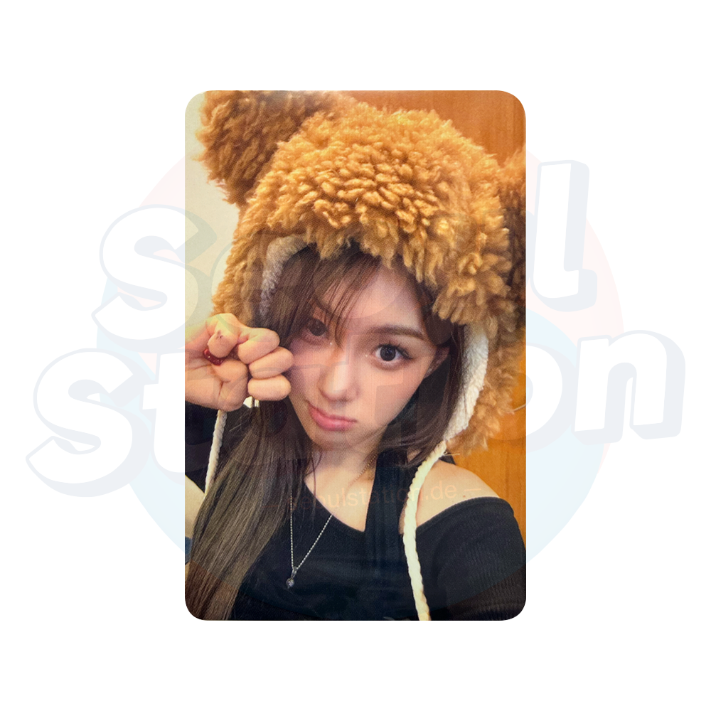 KEP1ER - 8th Mini Album 'CRACK CODE' - KTOWN4U Lucky Draw Photocard - TEDDY BEAR Ver. chaehyun