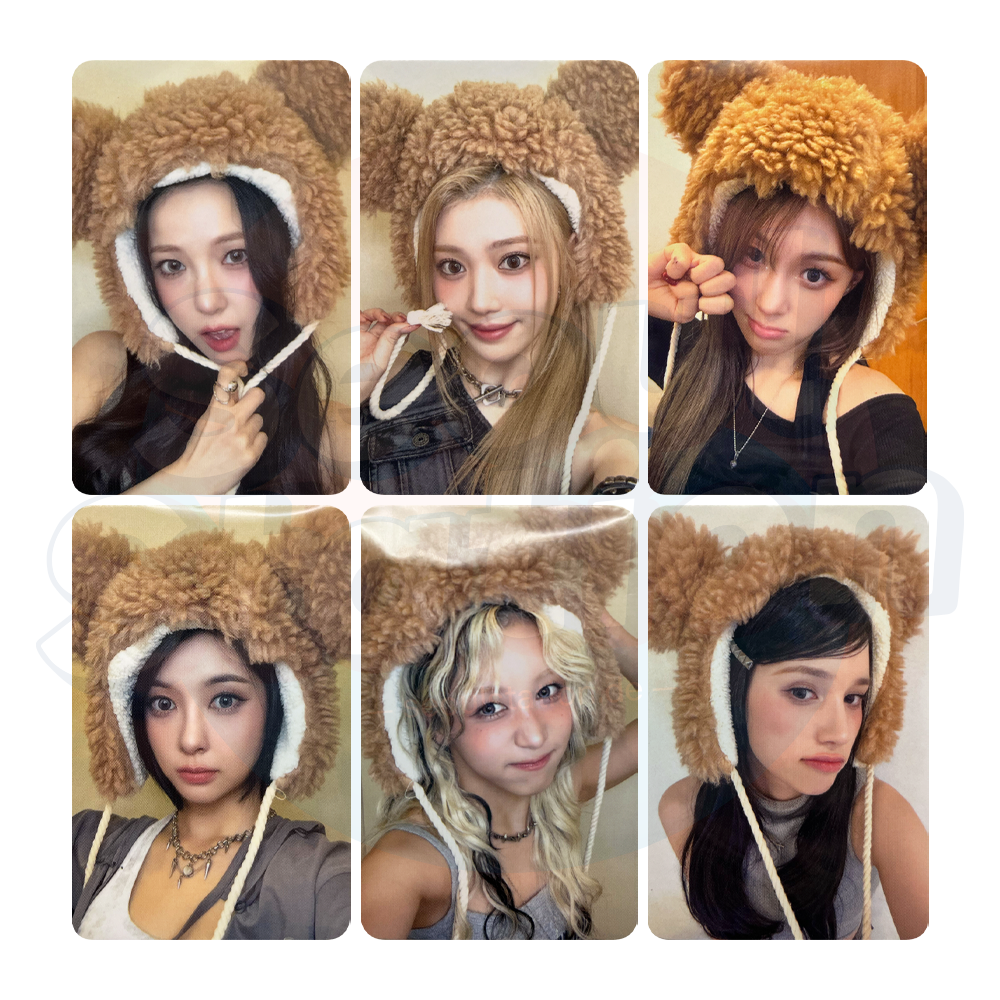 KEP1ER - 8th Mini Album 'CRACK CODE' - KTOWN4U Lucky Draw Photocard - TEDDY BEAR Ver.