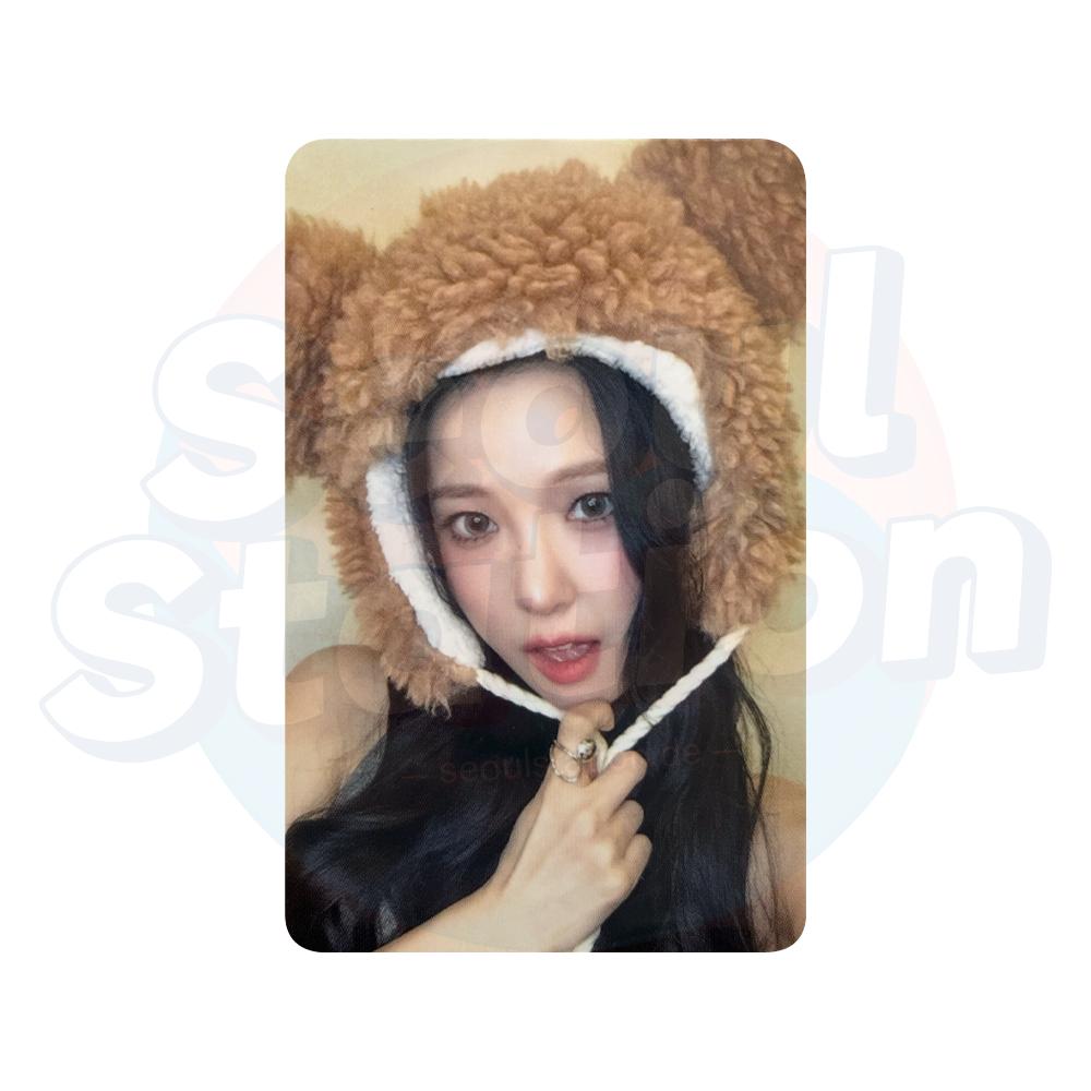 KEP1ER - 8th Mini Album 'CRACK CODE' - KTOWN4U Lucky Draw Photocard - TEDDY BEAR Ver. yujin