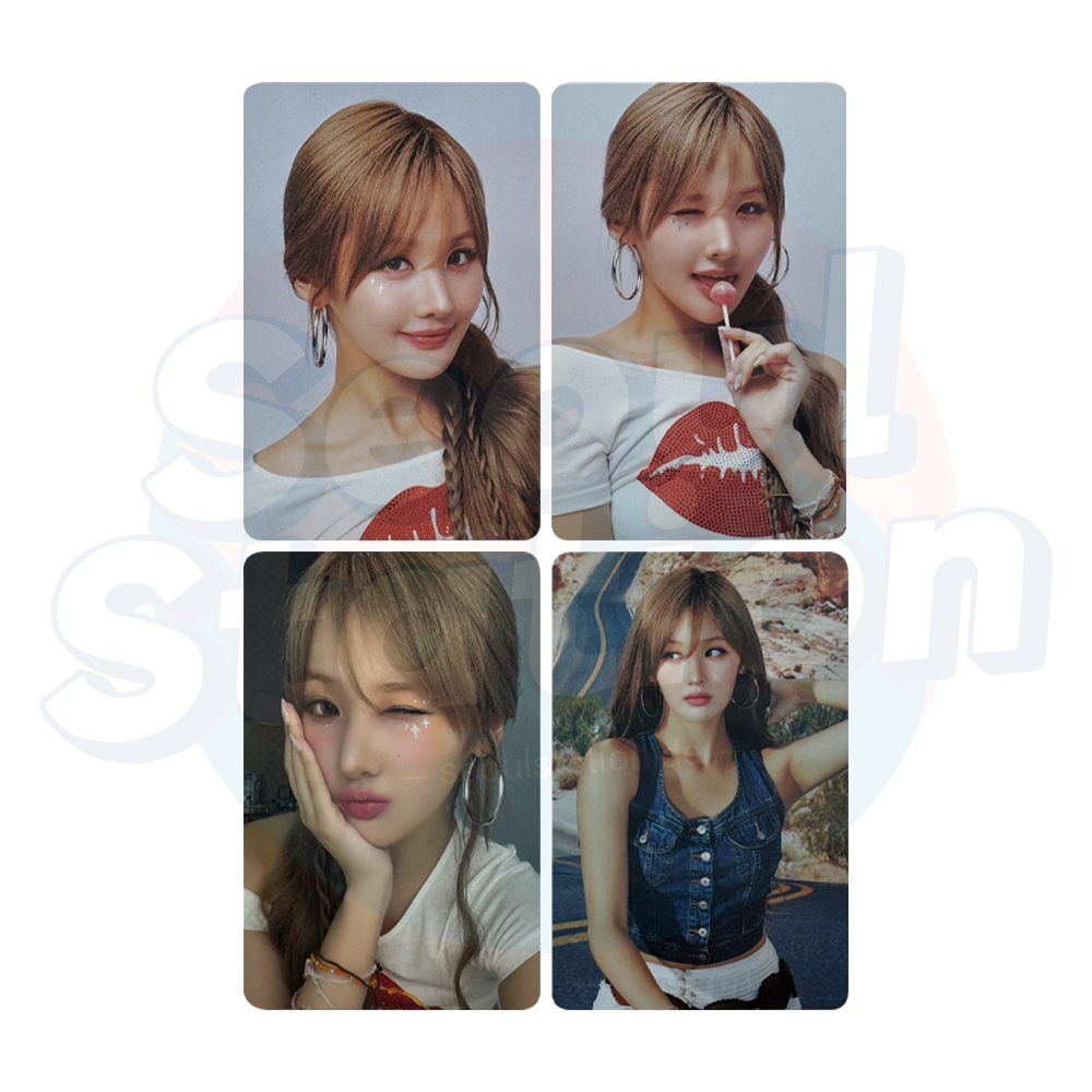 KISS OF LIFE - 1st World Tour: 'KISS ROAD' in Seoul - Trading Photo Card - BELLE Ver.