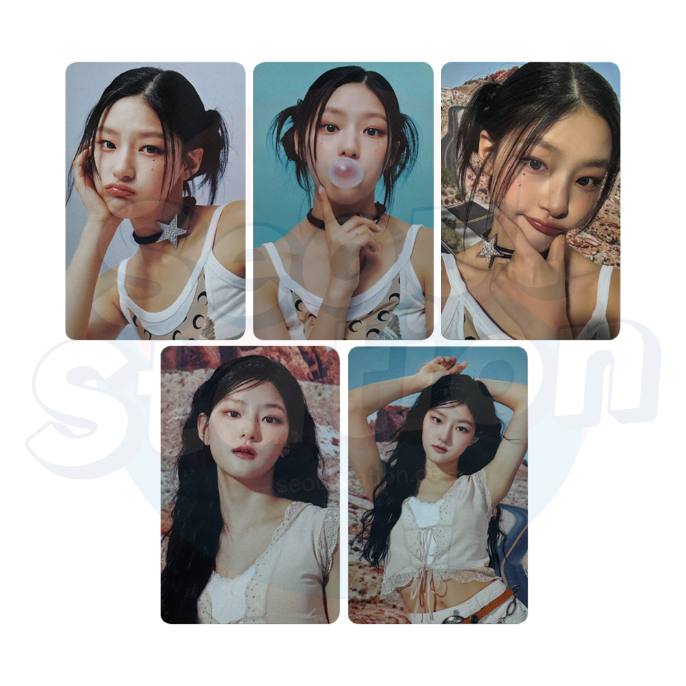 KISS OF LIFE - 1st World Tour: 'KISS ROAD' in Seoul - Trading Photo Card - HANEUL Ver.