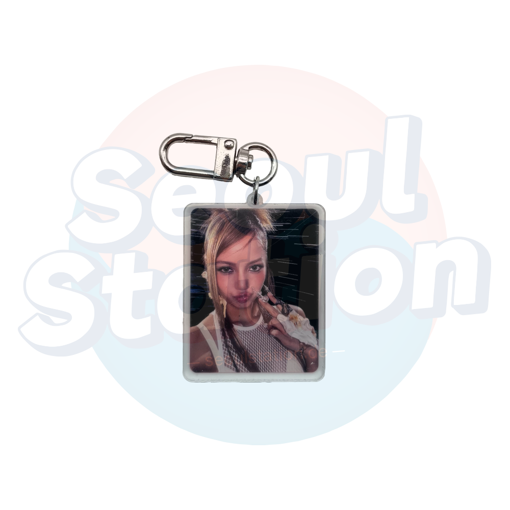 BLACKPINK - 3rd Mini Album 'DEADLINE' - WEVERSE POB Keyring Lisa
