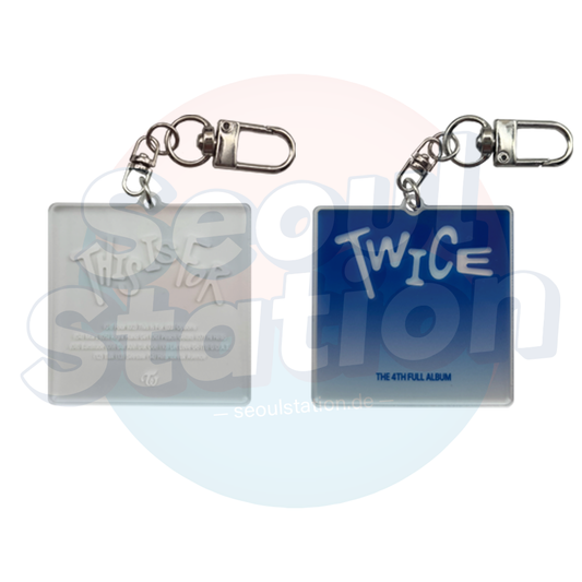 TWICE - 4th Full Album 'THIS IS FOR' - Key Chain