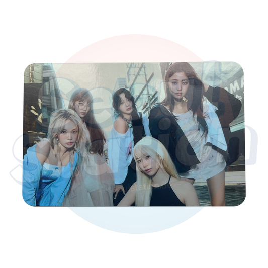 LE SSERAFIM - 4th Mini Album: CRAZY - KnPOPS Unit Photo Card