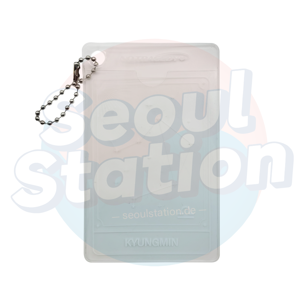 TWS - 5th Mini Album 'NO TRAGEDY' - Transparent Zodiac Sign Photocard Holder Kyungmin
