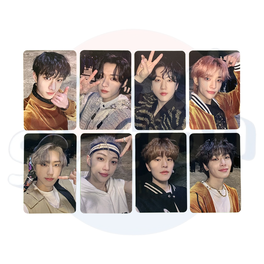 Stray Kids - The 3rd Album '5-STAR' - Soundwave 1st Round Lucky Draw Event Photo Card (Black Back)