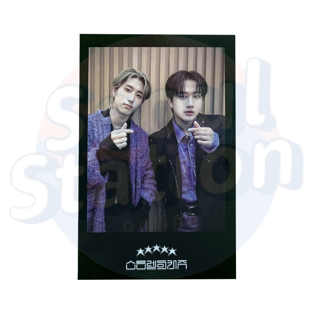 Stray Kids - The 3rd Album '5-STAR' - Soundwave Pop-Up Store Giveaway - Unit Polaroid Photo Card unit Han & changbin