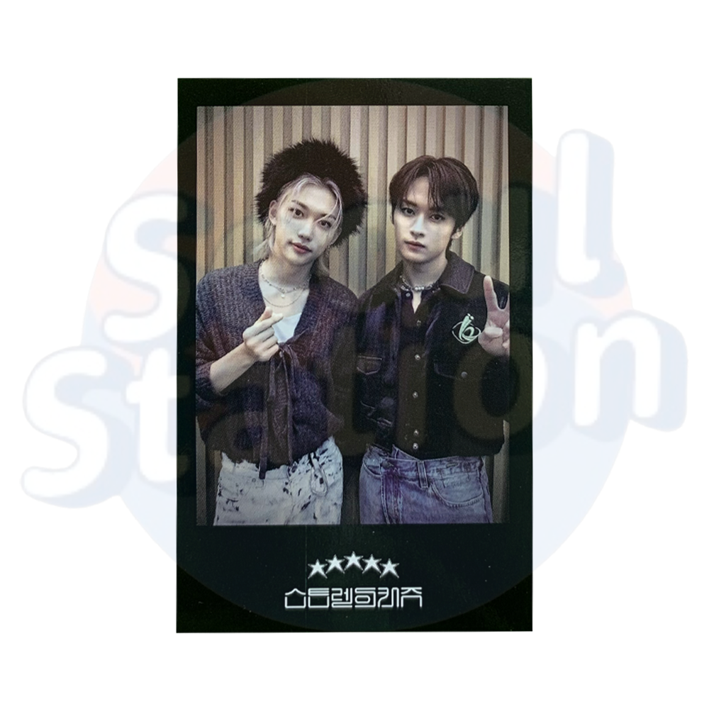 Stray Kids - The 3rd Album '5-STAR' - Soundwave Pop-Up Store Giveaway - Unit Polaroid Photo Card unit Felix & lee know