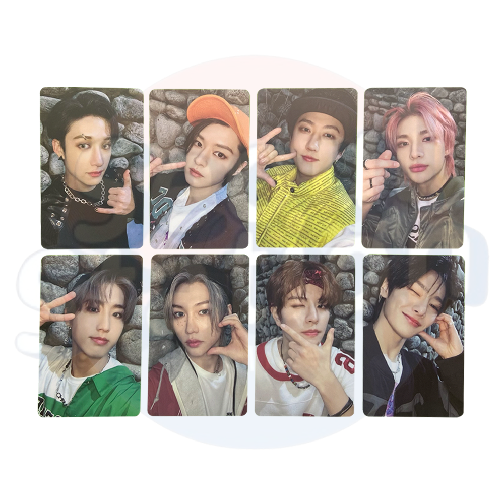 Stray Kids - The 3rd Album '5-STAR' - Soundwave Lucky Draw PVC Event Photo Card (black back)