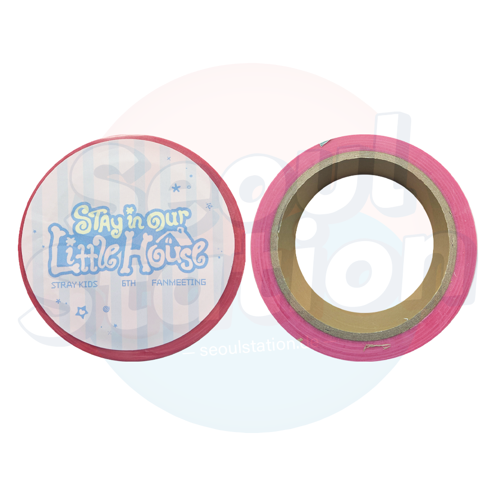 STRAY KIDS - 6th Fanmeeting 'STAY IN OUR LITTLE HOUSE' - Official MD Box Tape seoulstation.de pink