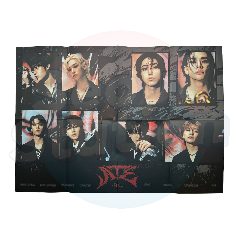 Stray Kids - ATE - Limited Album Ver. Folded Poster