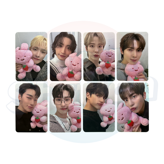 ATEEZ - THE WORLD EP.FIN : WILL - 2nd Lucky Draw Event EVERLINE Photo Card - STRAWBERRY Ver.