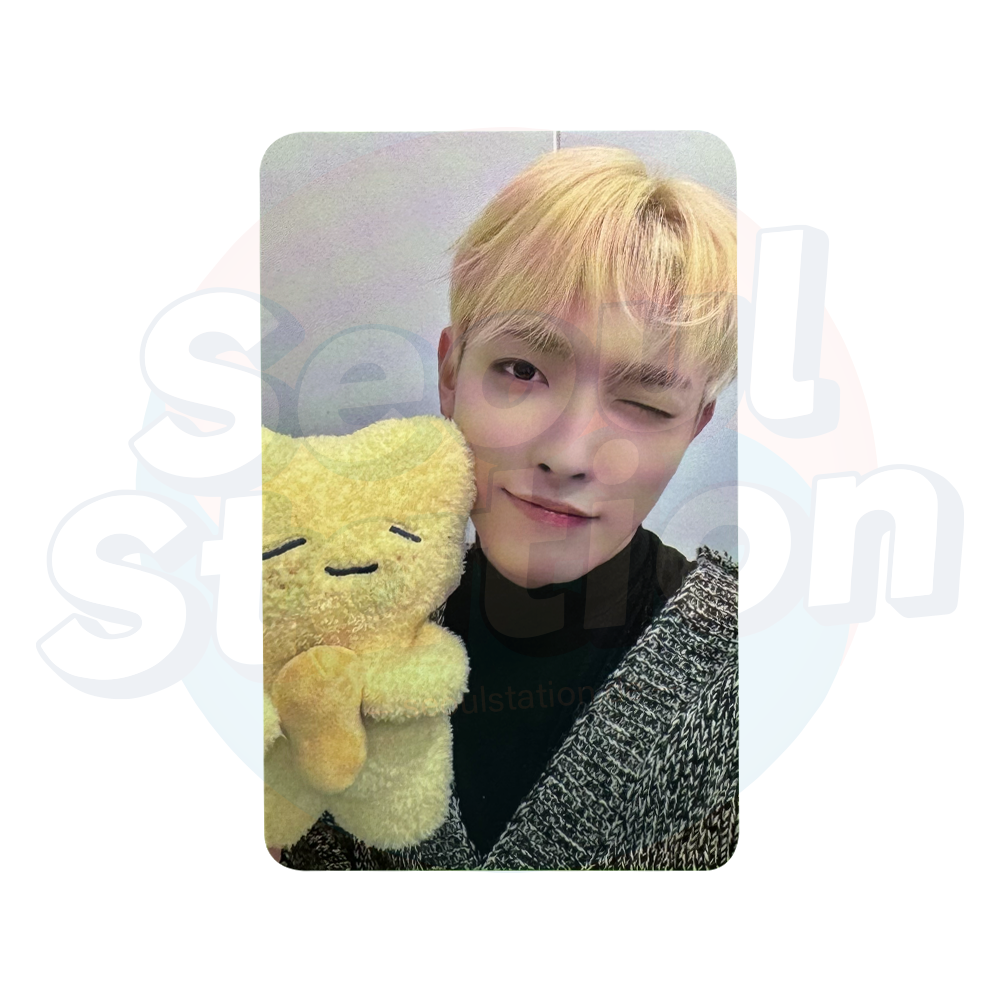 ATEEZ - THE WORLD EP.FIN : WILL - 2nd Lucky Draw Event EVERLINE Photo Card - PEANUT Ver. hongjoong