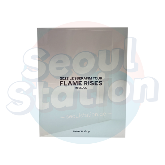 LE SSERAFIM - FLAME RISES TOUR - WEVERSE Photo Holder