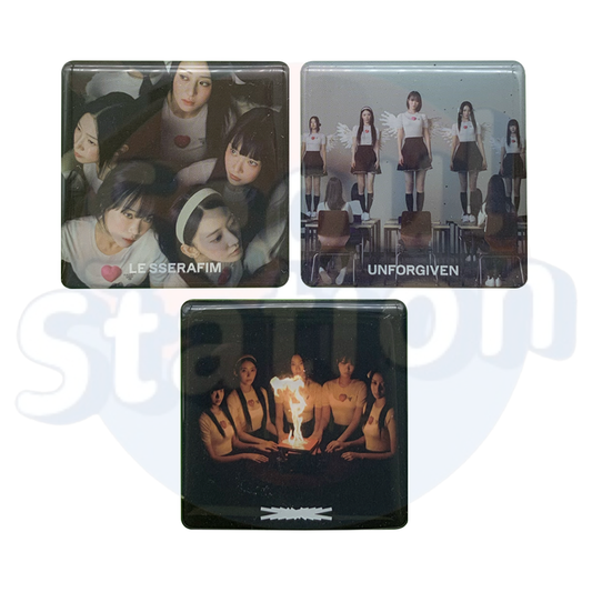 LE SSERAFIM - UNFORGIVEN - WEVERSE Group Photo Magnet