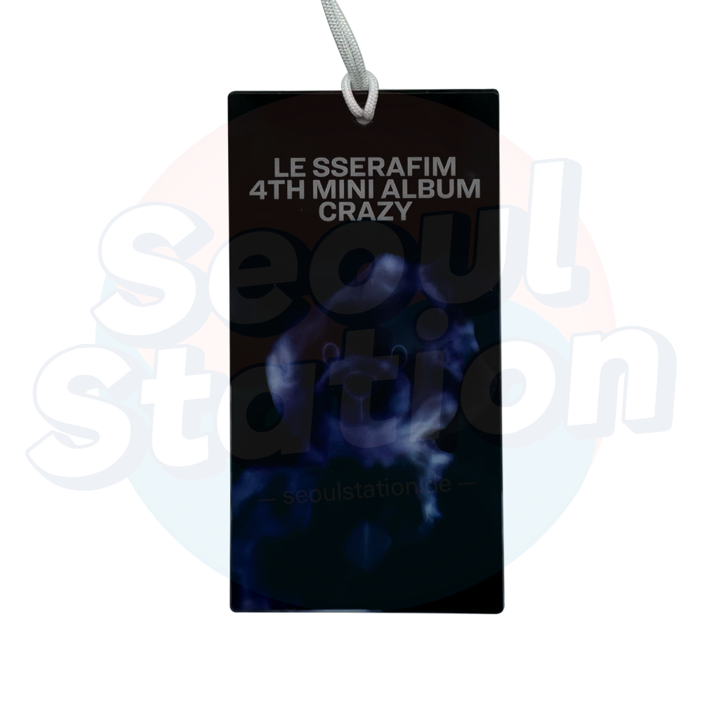 LE SSERAFIM - 4th Mini Album: CRAZY - WEVERSE Gift Bookmark