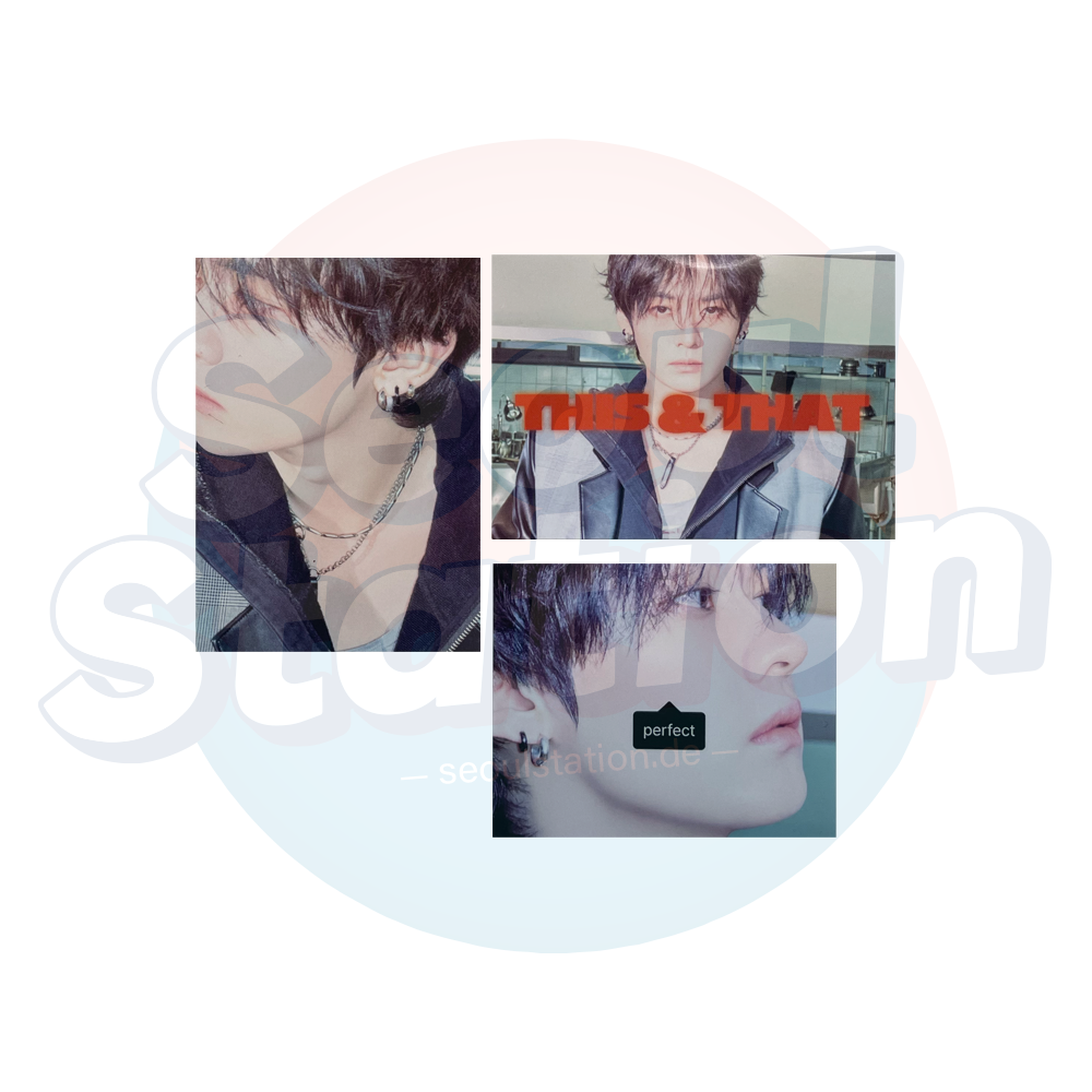 STRAY KIDS - 10th Mini Album 'THIS&THAT' (FANS ALBUM Ver.) - Member Sticker Set (3EA) seoulstation.de Lee Know