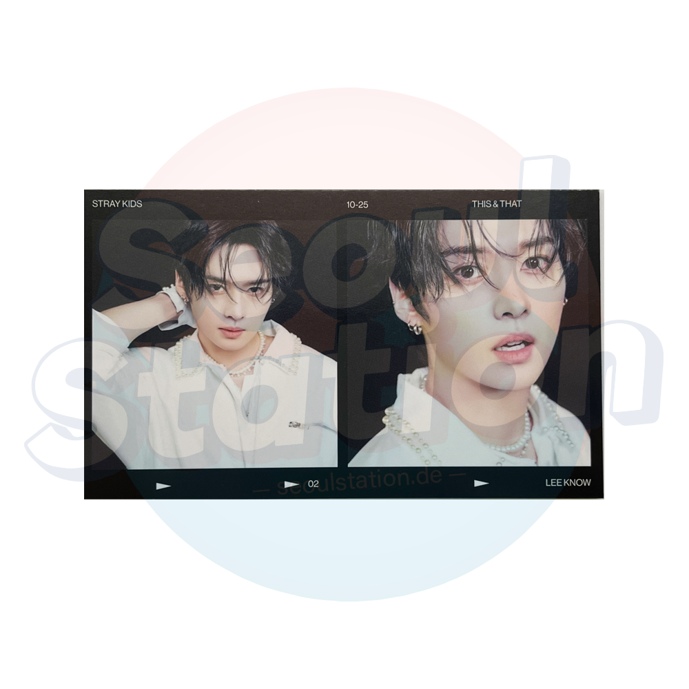 STRAY KIDS - 10th Mini Album 'THIS&THAT' (Truck Ver.) - LIMITED Ver. - 2-Cut Member Photo