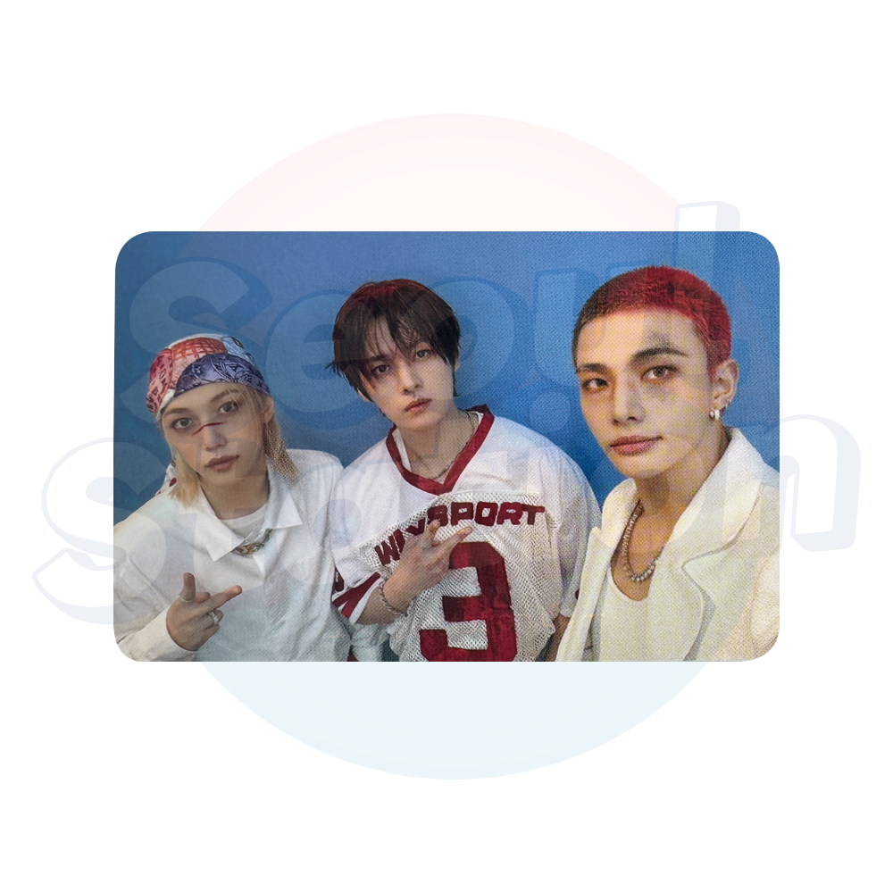 STRAY KIDS - 'KARMA' Pop-Up Store - SOUNDWAVE Lucky Draw Photocard - UNIT Ver.  unit 2felix lee know hyunjin