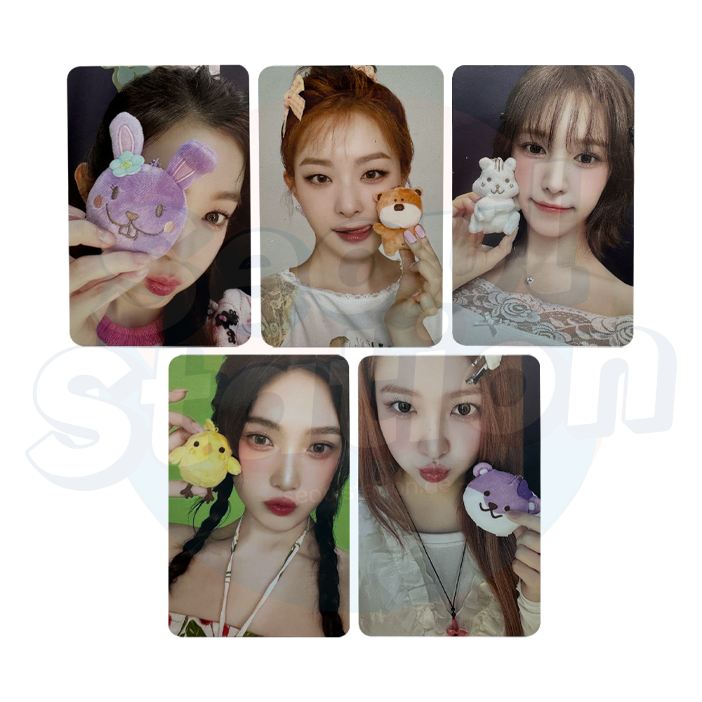 RED VELVET - HAPPINESS : My Dear, ReVe1uv - Trading Cards - SET A (Plushies)