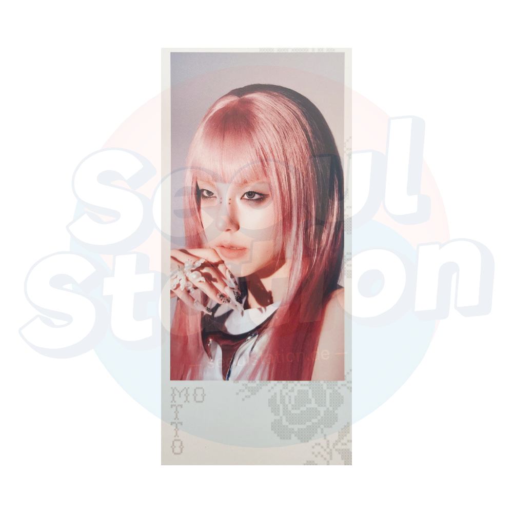 ITZY - 12th Mini Album 'MOTTO' - FANS SHOP Photo Ticket yeji