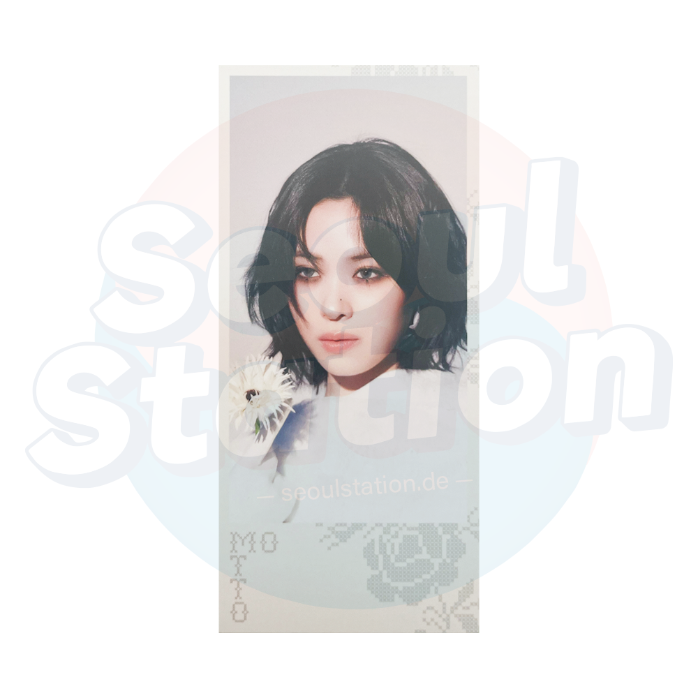 ITZY - 12th Mini Album 'MOTTO' - FANS SHOP Photo Ticket ryujin