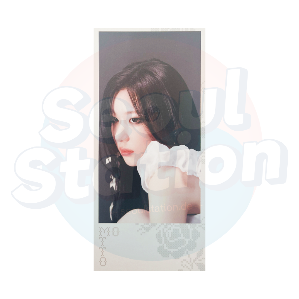 ITZY - 12th Mini Album 'MOTTO' - FANS SHOP Photo Ticket chaeryeong