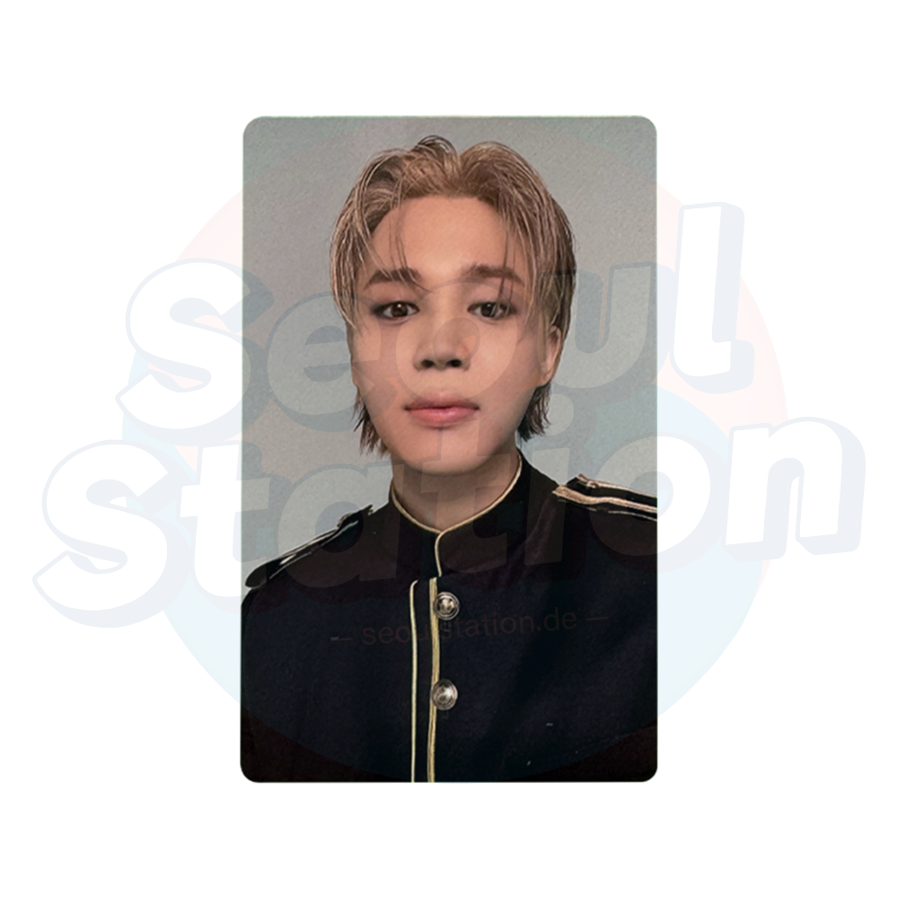 JIMIN - MUSE - WEVERSE Early Bird Photo Card blue background