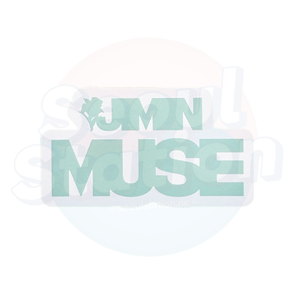 JIMIN - MUSE - WEVERSE Logo Stickers blue & white