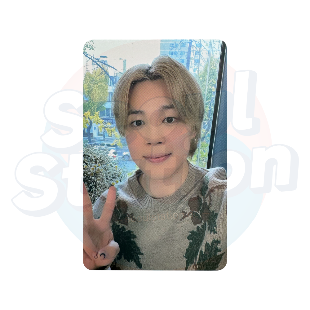 JIMIN - MUSE - Powerstation Lucky Draw Photo Card peace sign