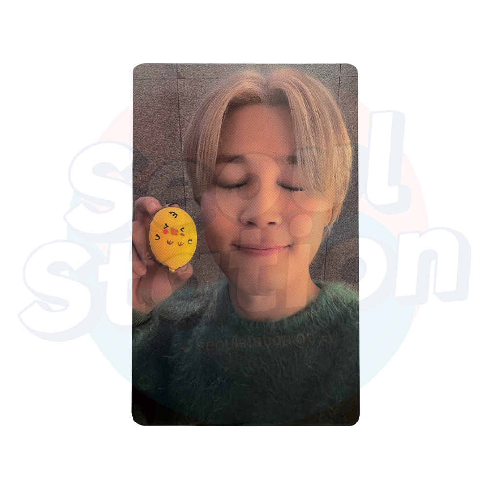 JIMIN - MUSE - WEVERSE Lucky Draw Photo Card holding chick