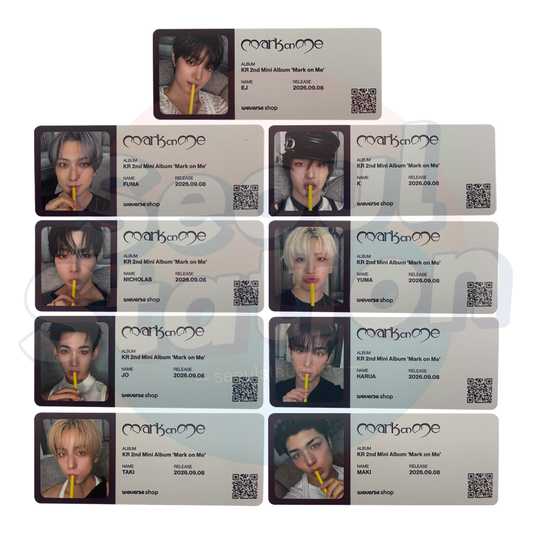&TEAM - 2nd Korean Mini Album 'MARK ON ME' - WEVERSE Photo Ticket seoulstation.de