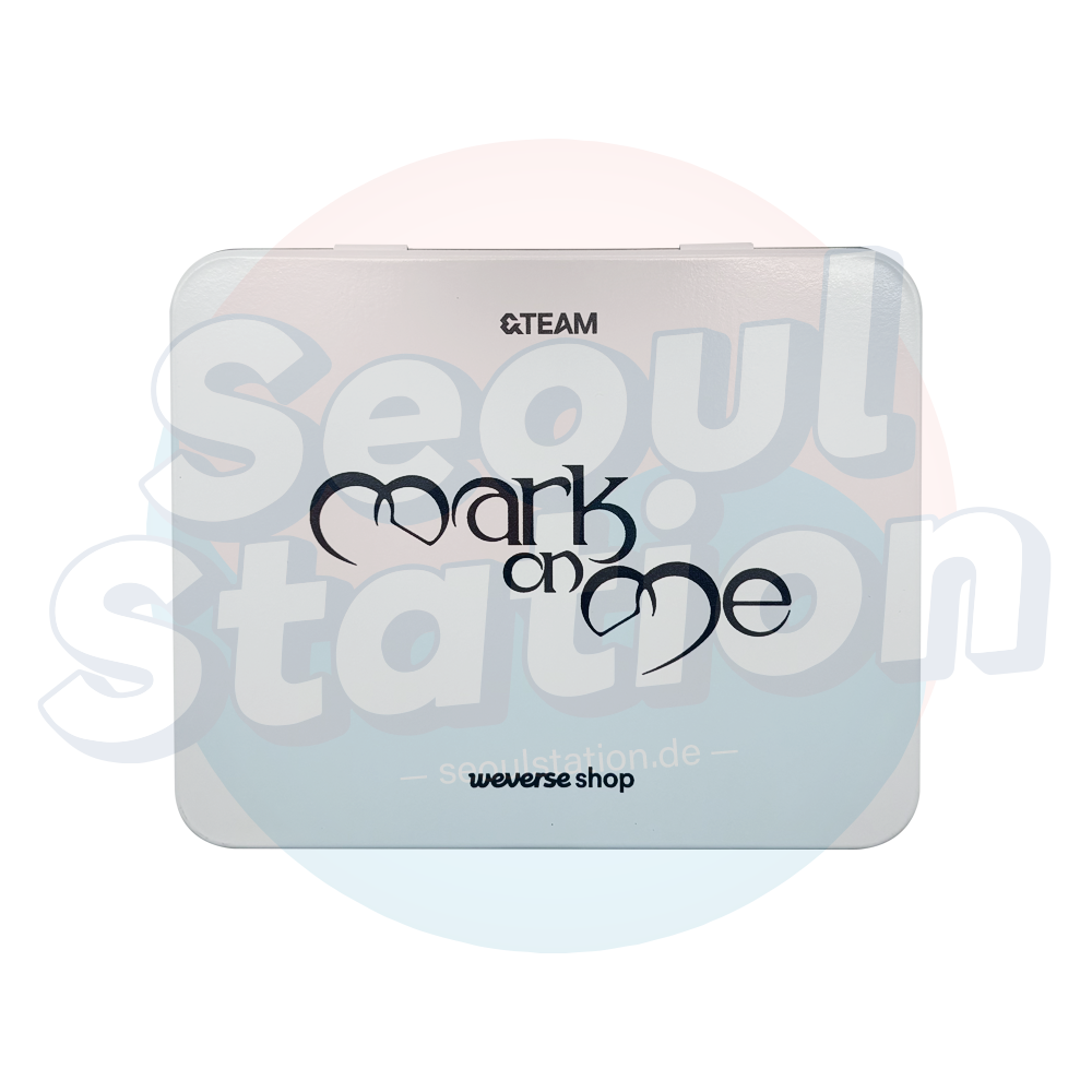 &TEAM - 2nd Korean Mini Album 'MARK ON ME' - WEVERSE Tin Case seoulstation.de 2