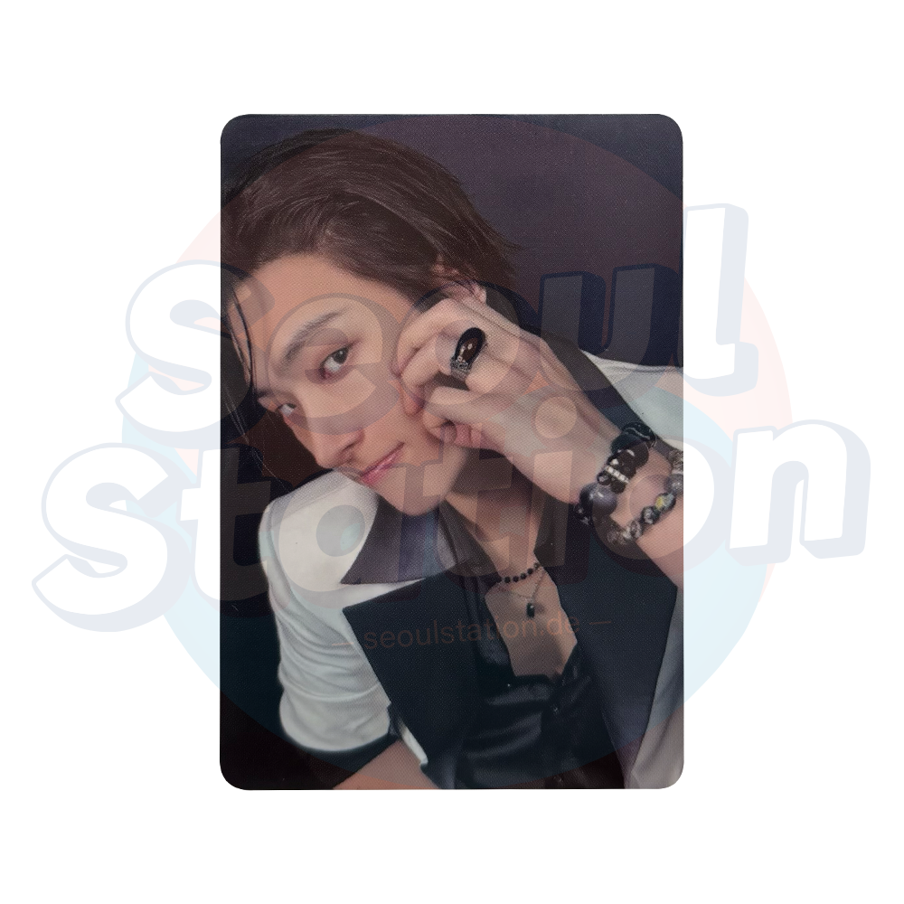 ATEEZ - GOLDEN HOUR Part.4 - APPLE MUSIC Photocard-Magent Mingi