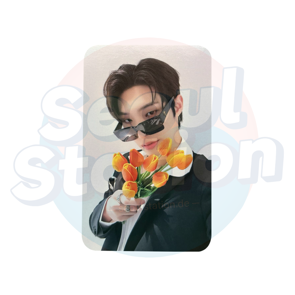 ATEEZ - GOLDEN HOUR Part.1 - TokToQ Poca Ver. Photo Card (Red Back) Mingi