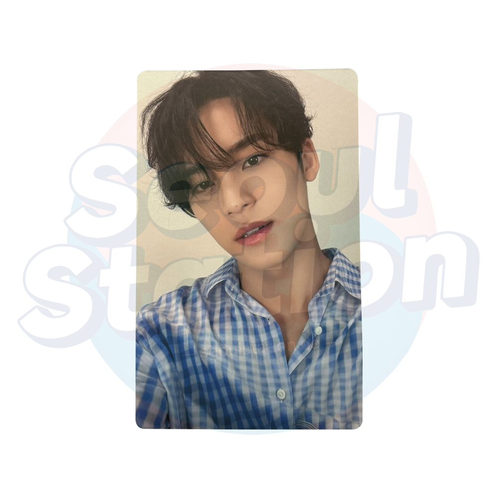 SEVENTEEN - 2022 Photobook: THE NAME; 17 - Photo Cards (Blue Back) Mingyu