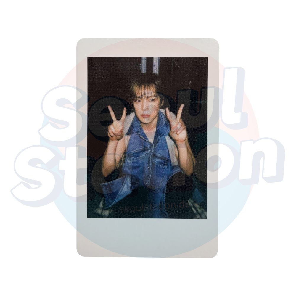 MONSTA X - 13th Mini Album: 'THE X' - WITHMUU Lucky Draw Polaroid Minhyuk