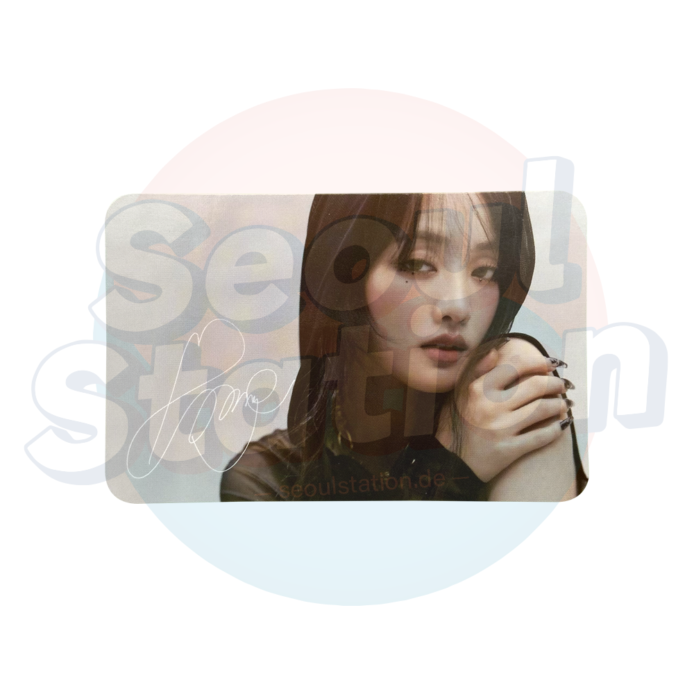 (G)I-DLE - 2nd Full Album '2' - SUPER LADY Photo Cards (Grey Ver.) Minnie 2