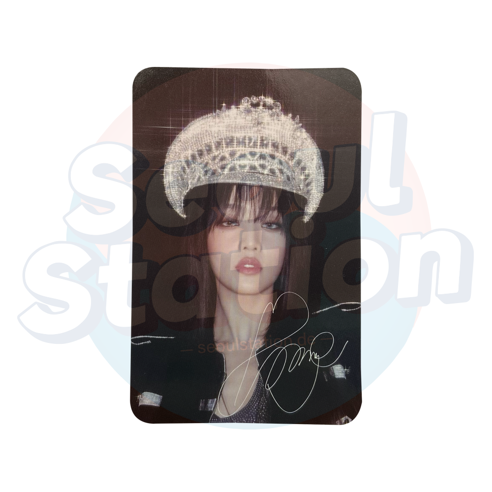 (G)I-DLE - 2nd Full Album '2' - SUPER LADY Photo Cards (Black Ver.) Minnie 2