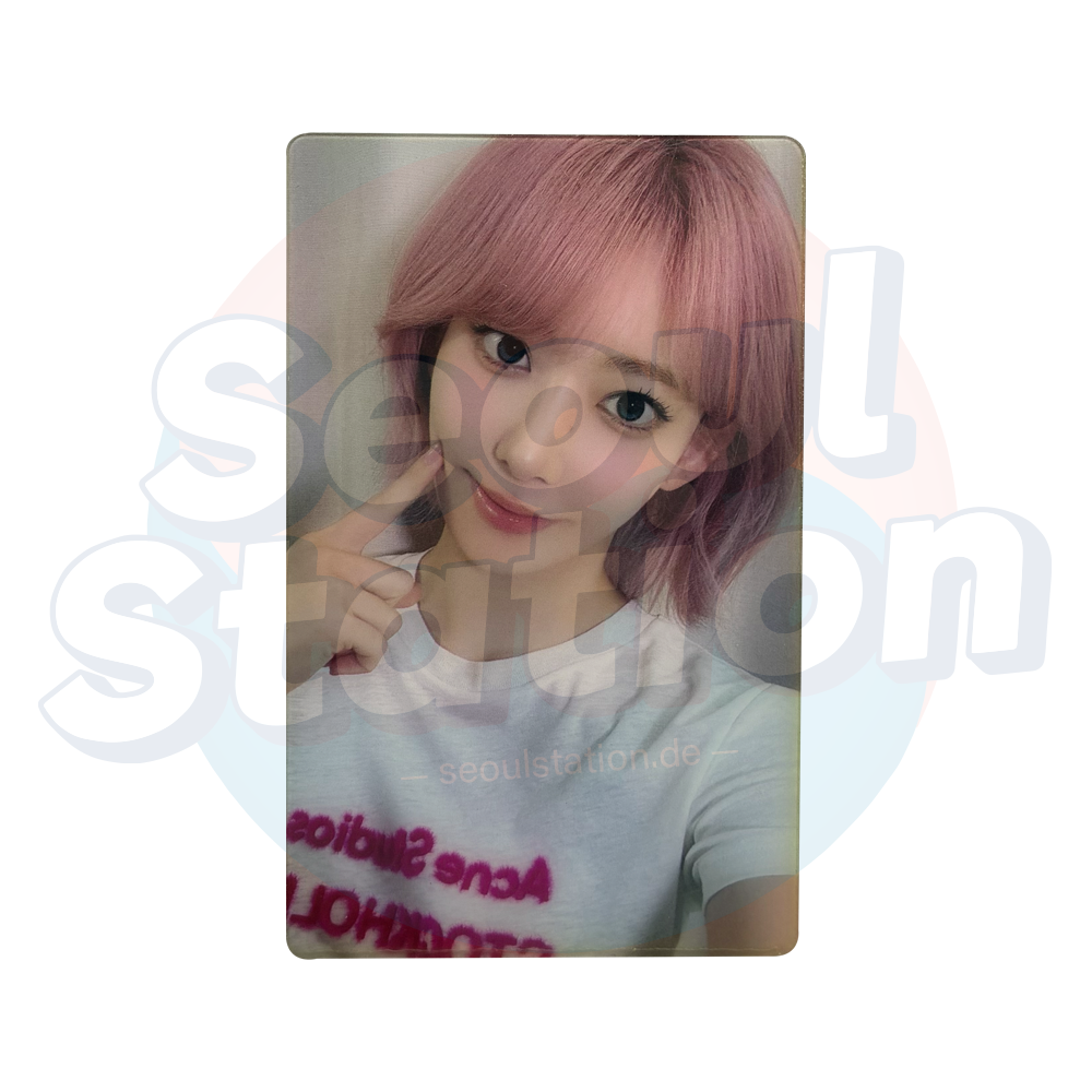 LE SSERAFIM - 2nd Single Album 'MADE MY NIGHT' - WEVERSE Mirror Photocard seoulstation.de sakura