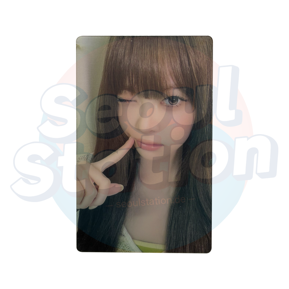 LE SSERAFIM - 2nd Single Album 'MADE MY NIGHT' - WEVERSE Mirror Photocard seoulstation.de eunchae