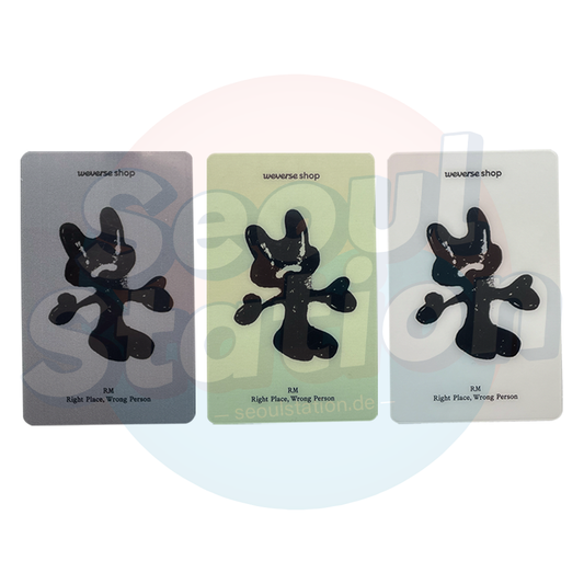 RM - RIGHT PLACE, WRONG PERSON - WEVERSE Gift - Mirror Card