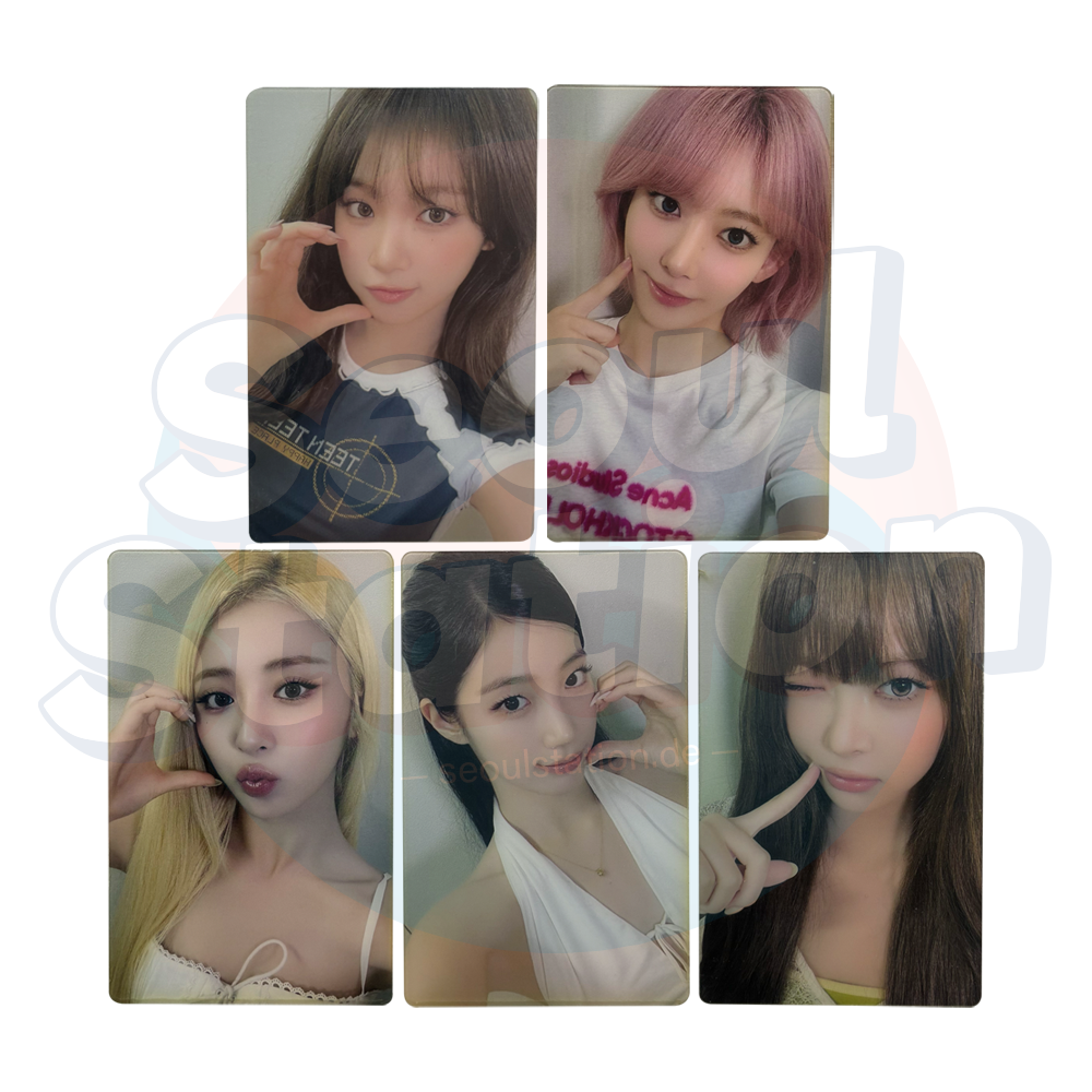 LE SSERAFIM - 2nd Single Album 'MADE MY NIGHT' - WEVERSE Mirror Photocard seoulstation.de