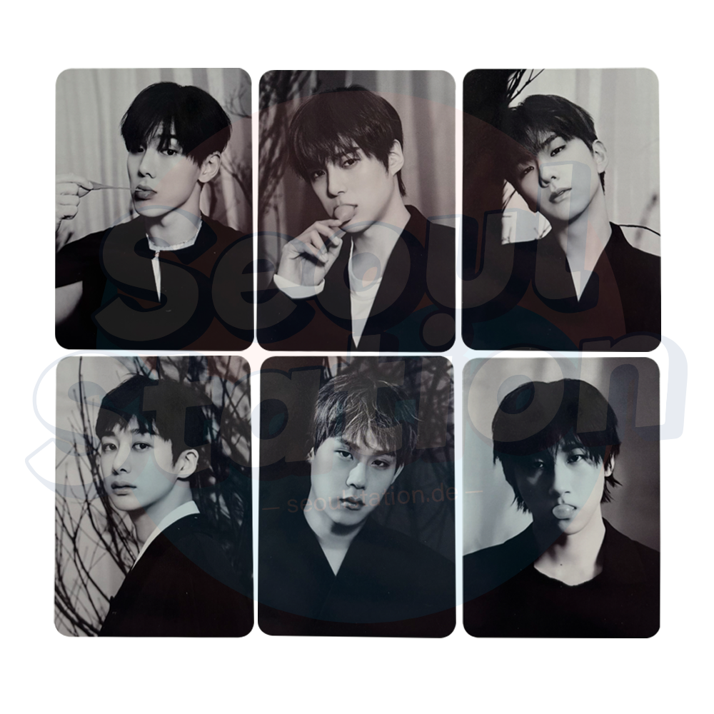MONSTA X - 13th Mini Album: 'THE X' - Starship Square (Black&White Ver.)